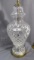 Waterford crystal table lamp