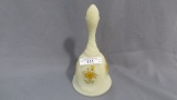 Fenton decorated custard bell