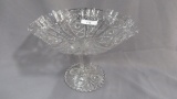Imperial Octagon crystal compote