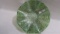 Vintage carnival Glass Imperial green cobblestone bowl