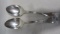 2 Sterling Silver serving spoons