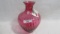 Fenton 100 yr cranberry vase
