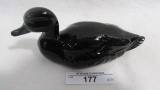 Fenton ebony animal as shown