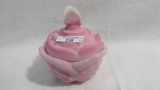 Fenton Butterfly covered powder
