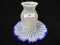 Fenton Blue Ridge Spiral Candle holder