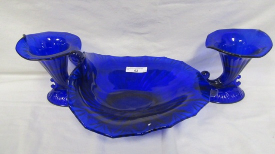 Fenton Cobalt 3 pc Console Set