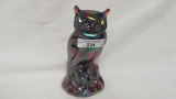 Fenton Red Carnival Owl