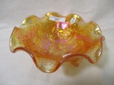 Fenton Mari  Lions Ruffled Bowl