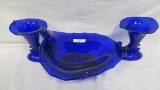 Fenton Cobalt 3 pc Console Set