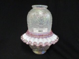 Fenton Rose Crested Persian Medallion Fairy Light