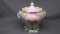 UM RSP Petal footed floral biscuit jar