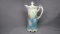 RS Prussia Icicle mold Swans chocolate pot, lid As Is