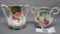 2 RS Prussia floral 2-handled toothpicks