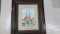 2003 Framed water color of double steeple church, Tillowitz