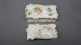 2 Early Years floral matchbox w/striker