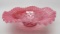 Fenton cranberry opal coin dot 8