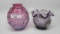 2 Fenton vases as shown