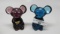 2 Fenton mice as shown