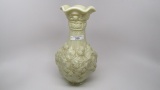 Fenton loganberry vase