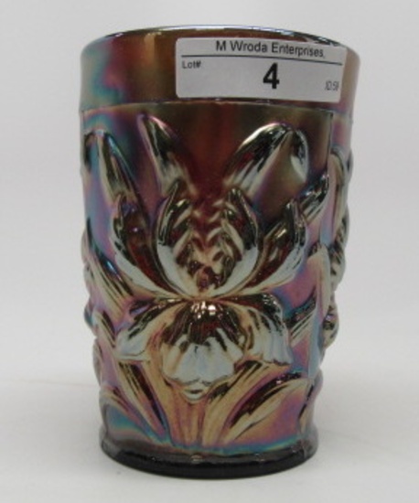 Dugan Purple Heavy Iris Tumbler