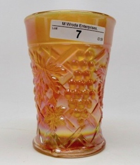 N wood Pastel Mari. Grape Arbor Tumbler