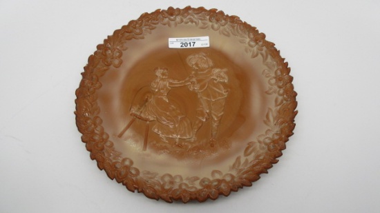Fenton Chocolate Plate Romeo and Juliet