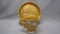 Imperial Candlewick Gold Encrusted #36 Snack Set