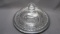 Imperial Candlewick Crystal 123 Toast and Cover Faverware Plate