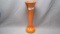 Orange Lead Lustre Vase