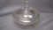 Imperial Candlewick Crystal 3 Part Candy Dish with Lid