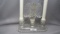 Imperial Candlewick 115 Candleholder with Eagle