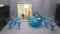 Imperial Blue Booze Pot with 10 Cordials and Deal er Display Sign