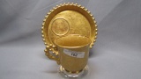 Imperial Candlewick Gold Encrusted #36 Snack Set