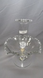 Imperial Candlewick Crystal #196 Candle Holder with Epergne