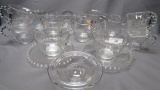 Imperial Candlewick Crystal 15 pcs as shown