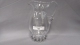 Imperial Candlewick Crystal 16 OZ Beaded Base Pitcher #19