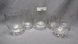 Imperial Candlewick Crystal Golbets assorted #19 -6