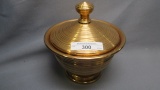 Imperial Reeded Candy Box Gold Cased