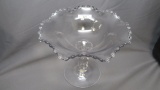 Imperial Candlewick Crystal 3 beaded Fruit Bowl 103C