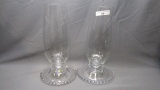 Imperial Candlewick Crystal pair #79 Hurricanes