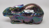 Summit Glass Carnival Covered Rabbit Imperial Mold