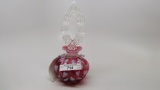Fenton Cranberry Opal Hearts Perfume