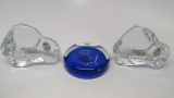 3 Fenton Paperweights as shown