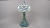 Fenton HP Lotus Mist  JIP Vase