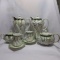 Group lot RS Prussia  reverse dogwood decor items as shown