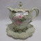 RS Prussia floral petal footed syrup pitcher & underplate