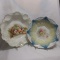 2 RS Prussia  floral bowls as shown