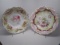 2 RS Prussia floral bowls as shown