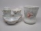 Early Years floral condiment set and toothbrush holder