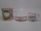 Early Years RSP shaving mug w/ mirror and gold tracery childs cr/sugar set